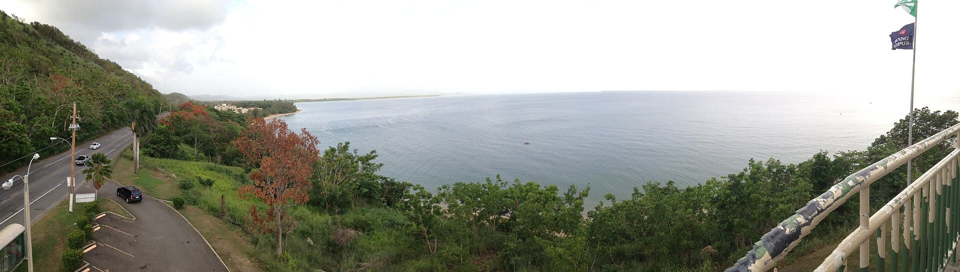 Bahía de Añasco desde el Mirador de Caguabo