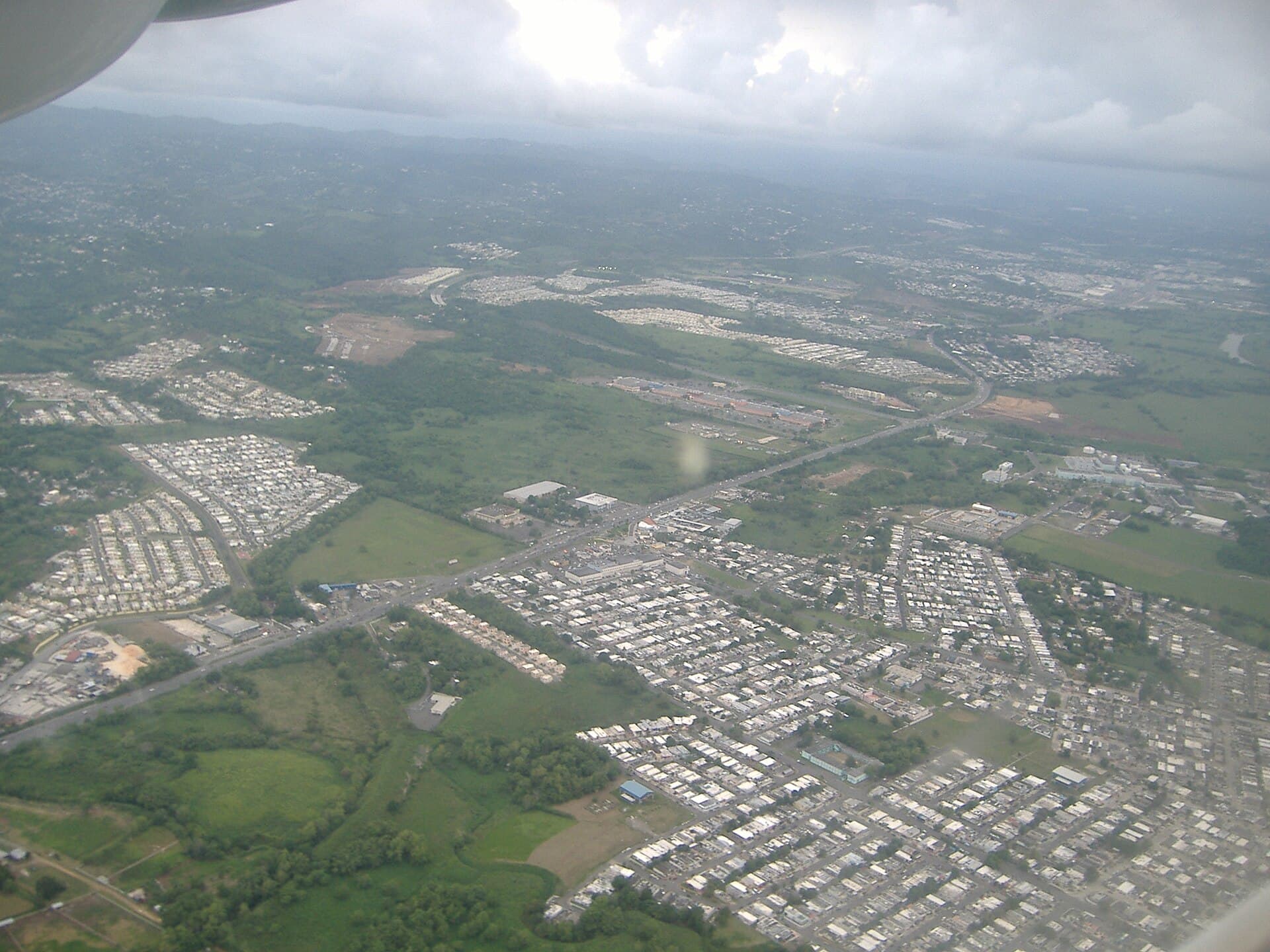 Vista aérea de Canóvanas