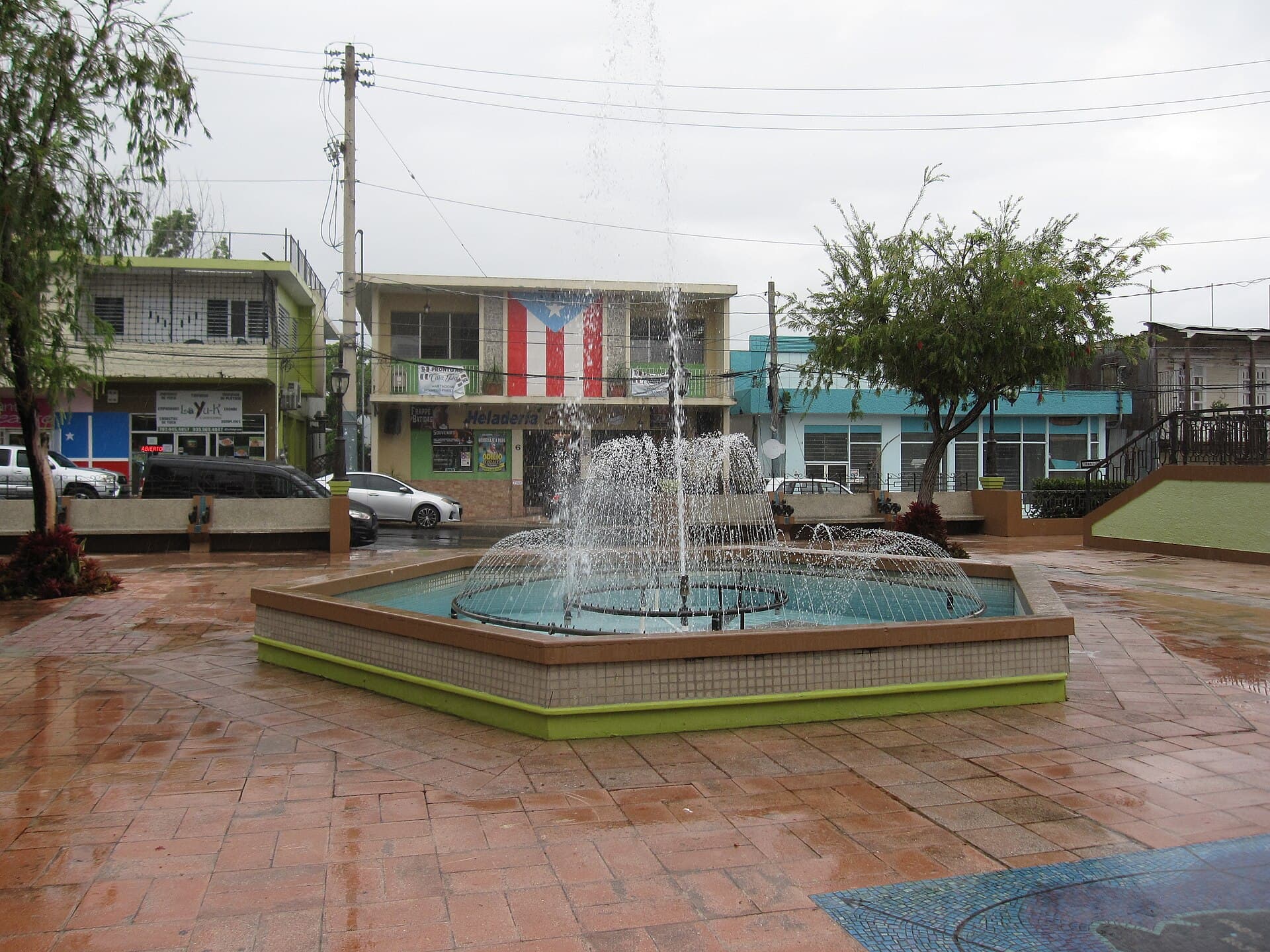 Fuente, Plaza de la Revolución, Lares