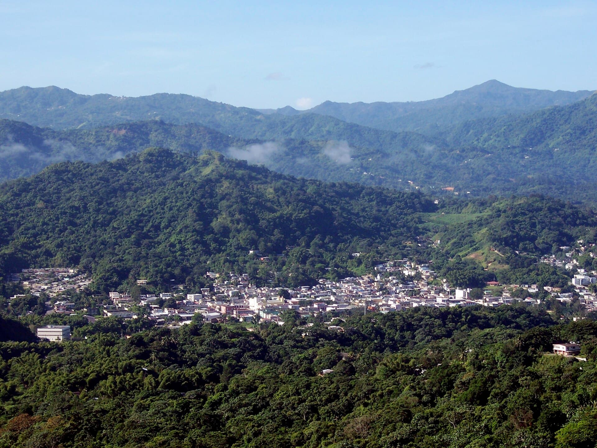 Utuado y la cordillera